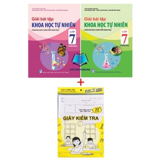 Sách - Combo 2 cuốn Giải bài tập Khoa học tự nhiên lớp 7