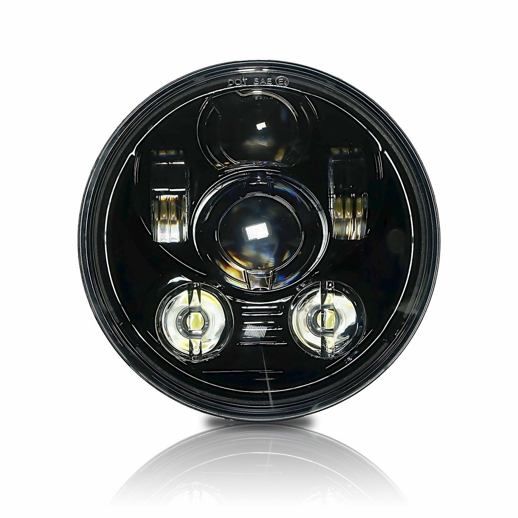 Đèn Pha Xe Máy Harley 5.75 Inch Đèn PHA LED Harley 5.75 Inch Đèn Pha Harley Mới 5.75 Inch