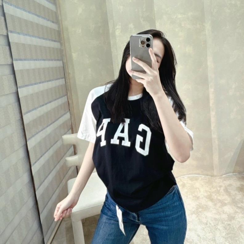 ÁO PHÔNG NỮ CỘC TAY CHỮ G.A.P 5 MÀU HOT