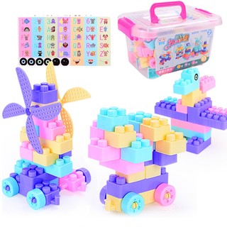 Đồ Chơi Xếp Hình Lắp Ghép Cho Bé 100 Chi Tiết, Giúp Bé Phát Triển Tư Duy Sáng Tạo, Đồ Chơi Giáo Dục
