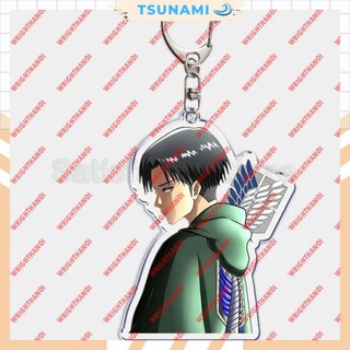 Móc khóa Anime Attack on Titan Acrylic - Móc Khoá Mica Chất Lượng Cao - Móc Khoá Mica Anime