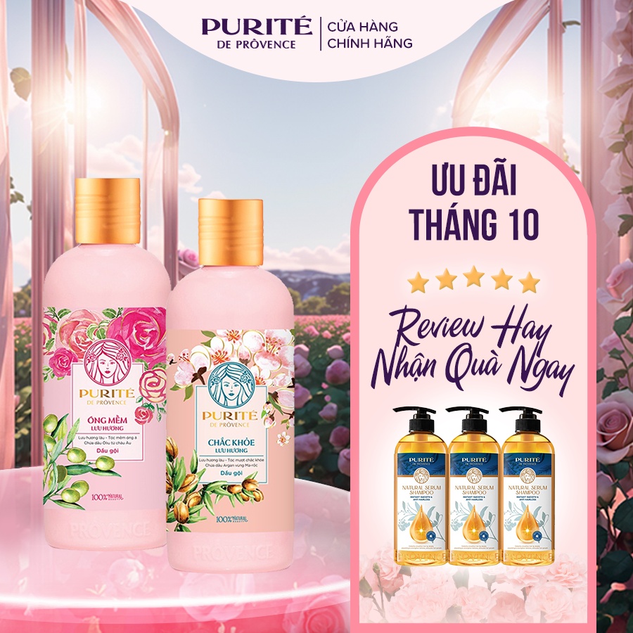 Dầu Gội Purite Lưu hương 180ml