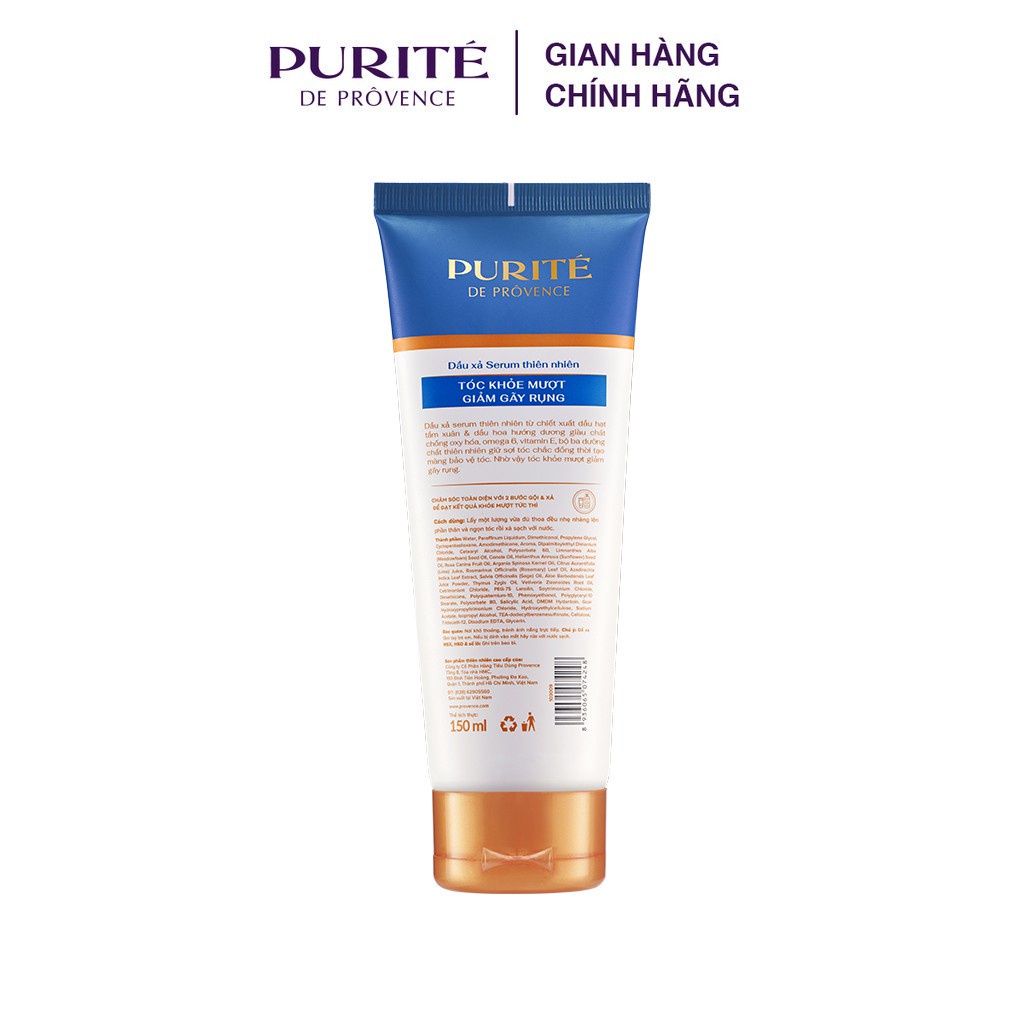 Dầu xả Purité serum thiên nhiên 150ml