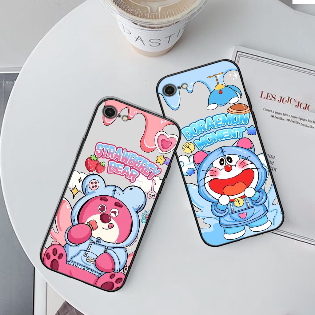 Ốp Lưng Iphone SE , 6,6S,6 Plus,6S Plus,7,8,7Plus,8Plus hình Mickey , gấu dâu lotso , vịt donald hoạt hình cute