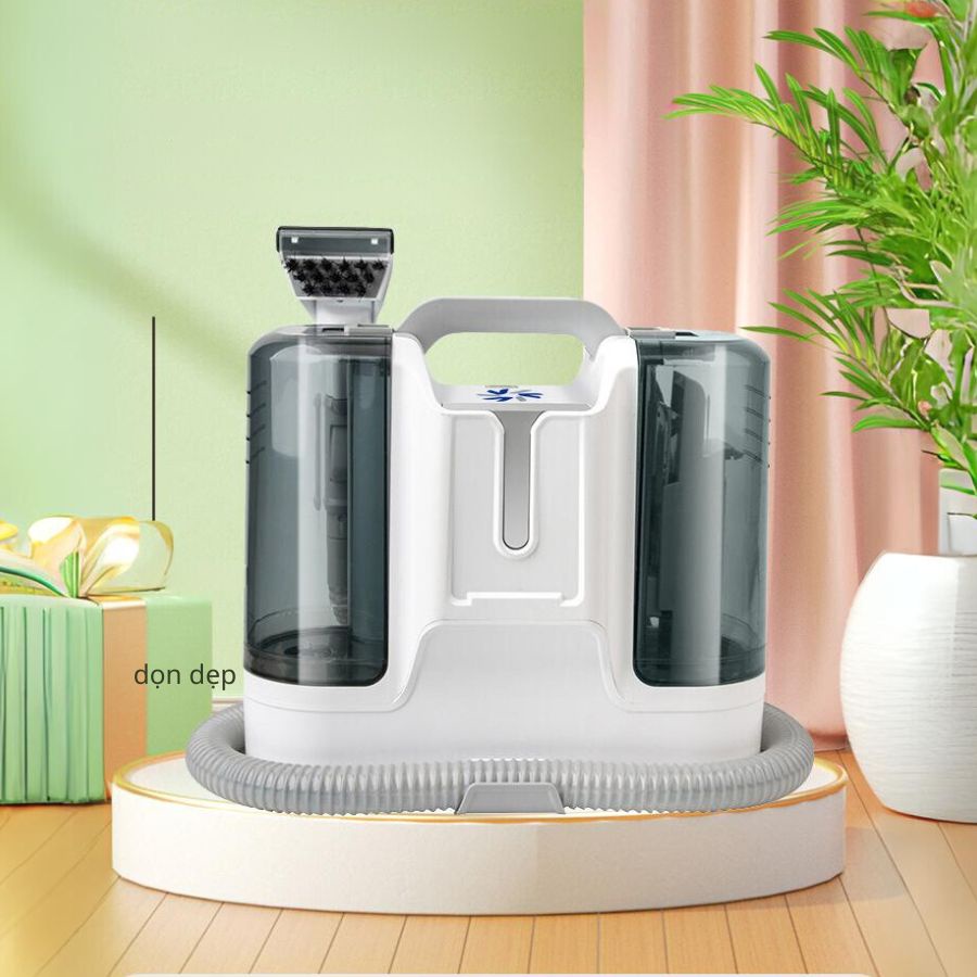 Máy giặt cầm tay đa năng sạch sâu từ bên trong, đánh bay các vết bẩn cứng đầu trên sofa, vải một cách dễ dàng