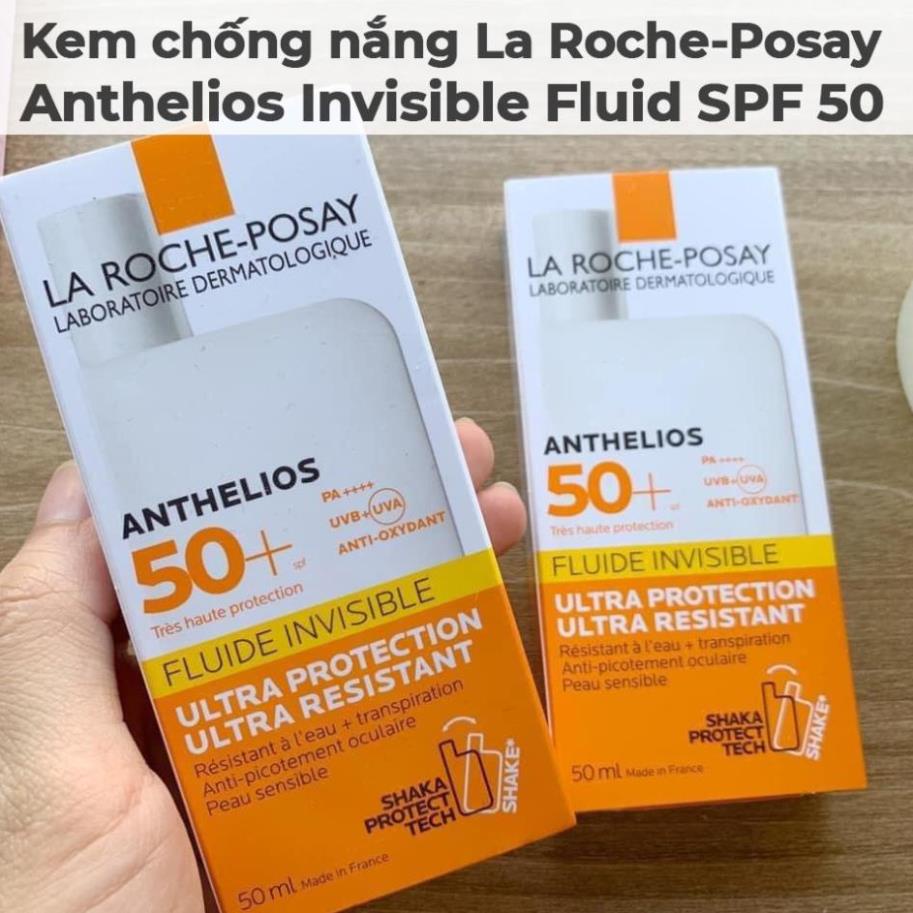 Kem chống nắng La roche Posay Shaka Fluide SPF 50+ Dành Cho Da Khô 50ml
