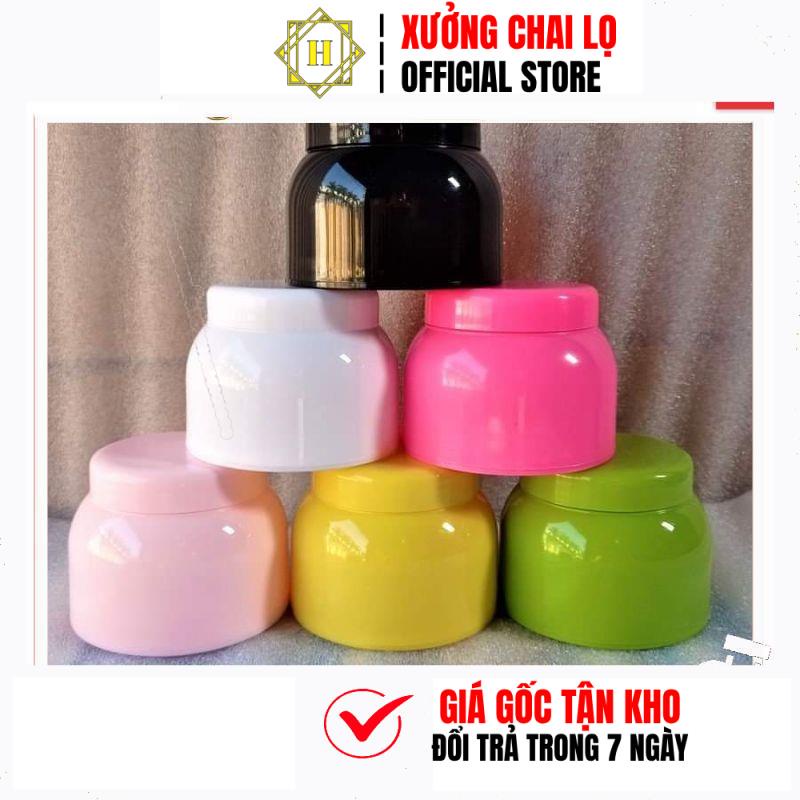 Hủ Hộp Đựng Kem  HUY HA COSMETIC PACKAGING Body Bầu 120g - 150g Chiết Mỹ Phẩm Du Lịch Trùm Sỉ