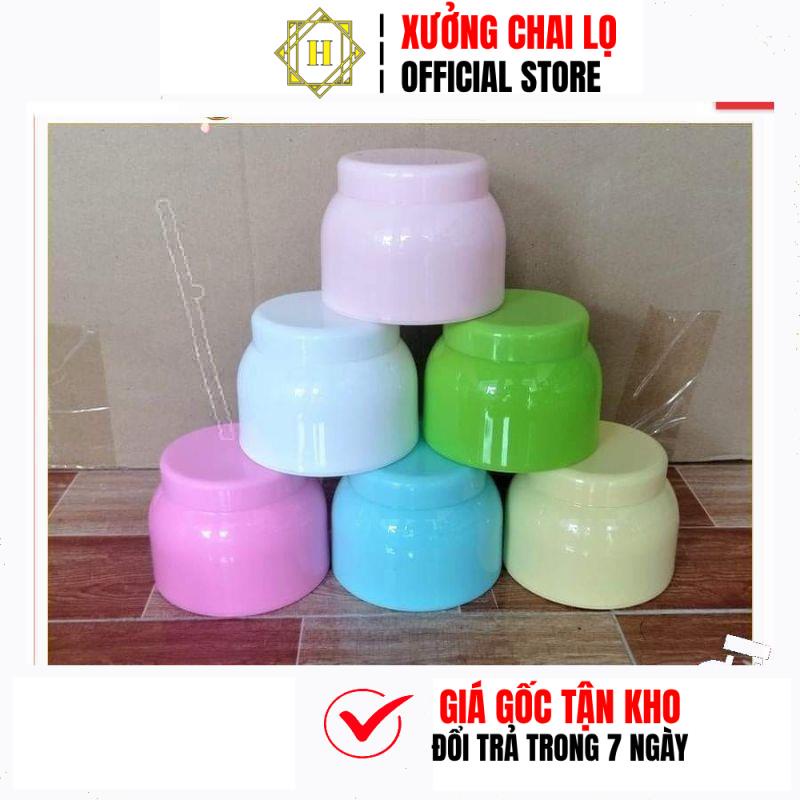 Hủ Hộp Đựng Kem  HUY HA COSMETIC PACKAGING Body Bầu 120g - 150g Chiết Mỹ Phẩm Du Lịch Trùm Sỉ
