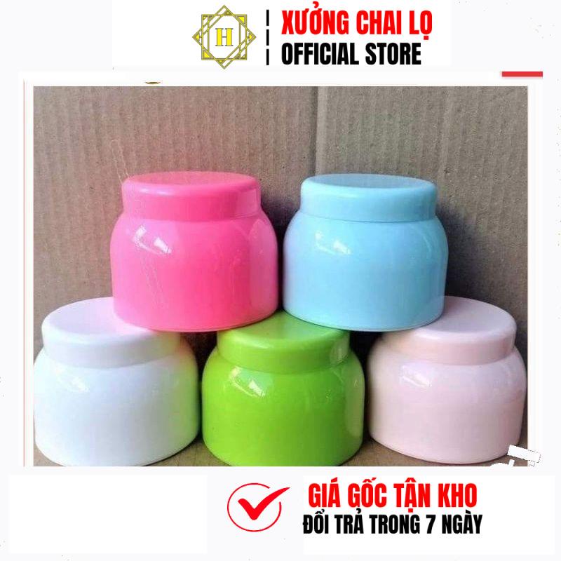 Hủ Hộp Đựng Kem  HUY HA COSMETIC PACKAGING Body Bầu 120g - 150g Chiết Mỹ Phẩm Du Lịch Trùm Sỉ