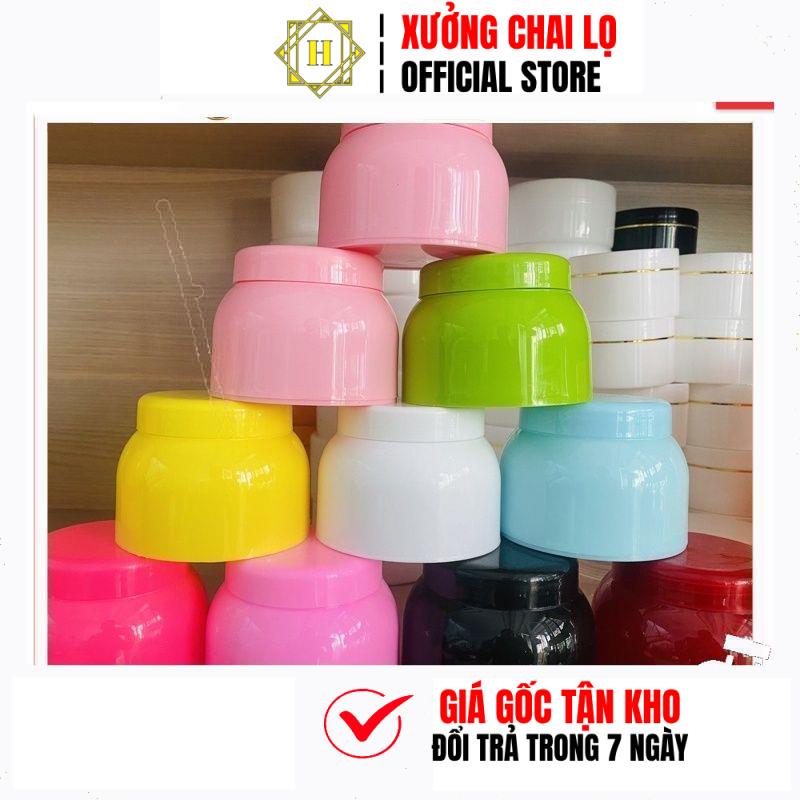Hủ Hộp Đựng Kem  HUY HA COSMETIC PACKAGING Body Bầu 120g - 150g Chiết Mỹ Phẩm Du Lịch Trùm Sỉ