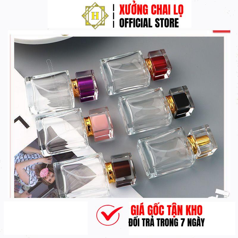 Chai Lọ Chiết Nước Hoa HUY HA COSMETIC PACKAGING Vỏ Đựng Dầu Thơm 30ml, 50ml Trùm Sỉ