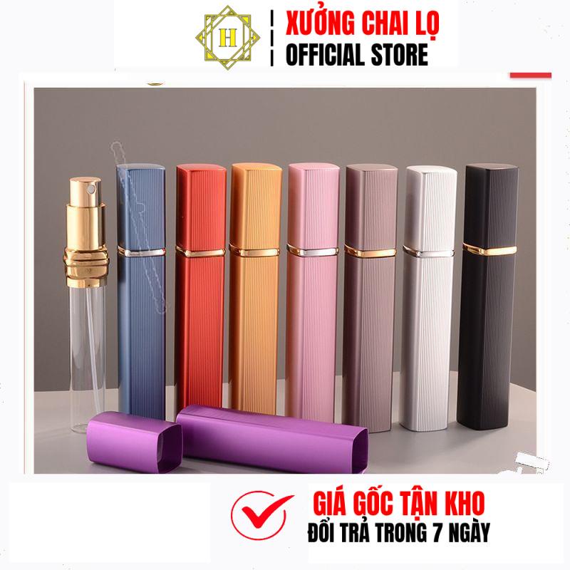 Chai Lọ Chiết Nước Hoa HUY HA COSMETIC PACKAGING nhôm 12ml đựng dầu thơm Trùm Sỉ