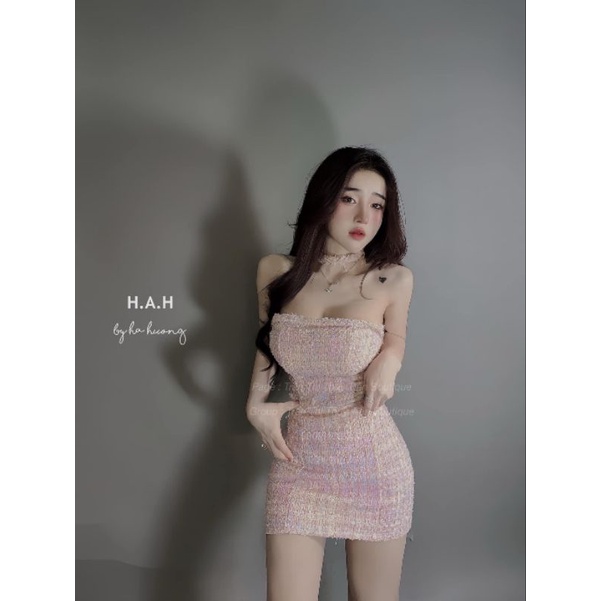 Váy dạ kèm vòng cổ siêu hot 💯HÀNG THIẾT KẾ TẾT 2024 💖