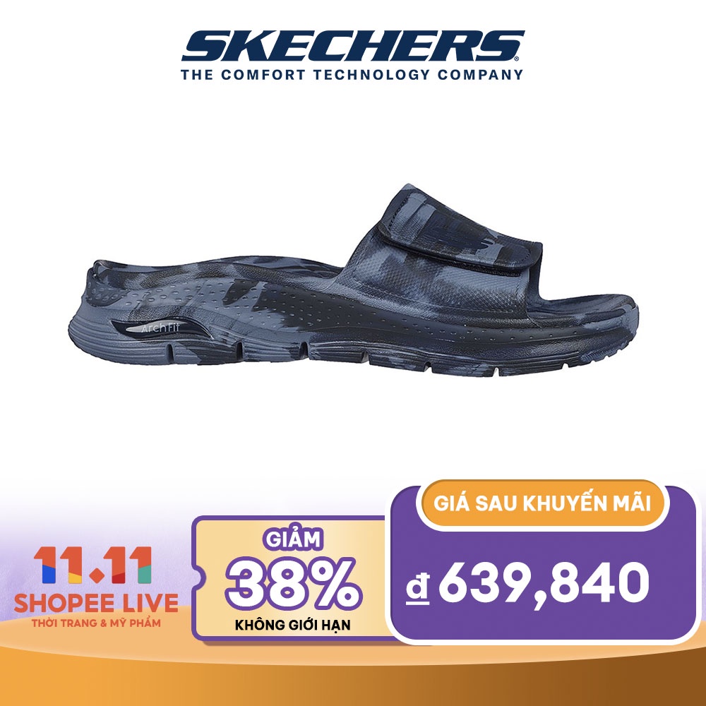 Skechers Nam Dép Quai Ngang Đi Bộ Arch Fit Foamies Walking - 243170-NVY