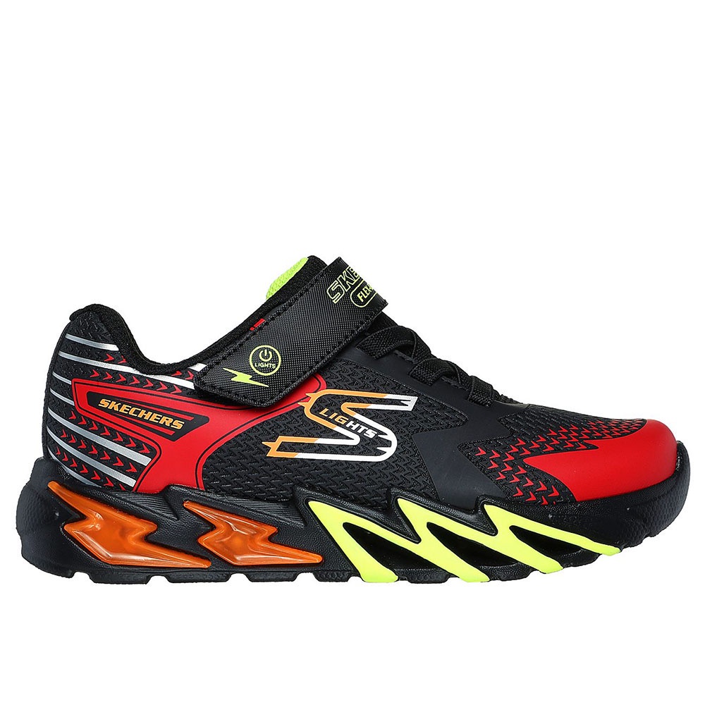 Skechers Bé Trai Giày Thể Thao S-Lights Flex-Glow Bolt - 400138L-BKRD