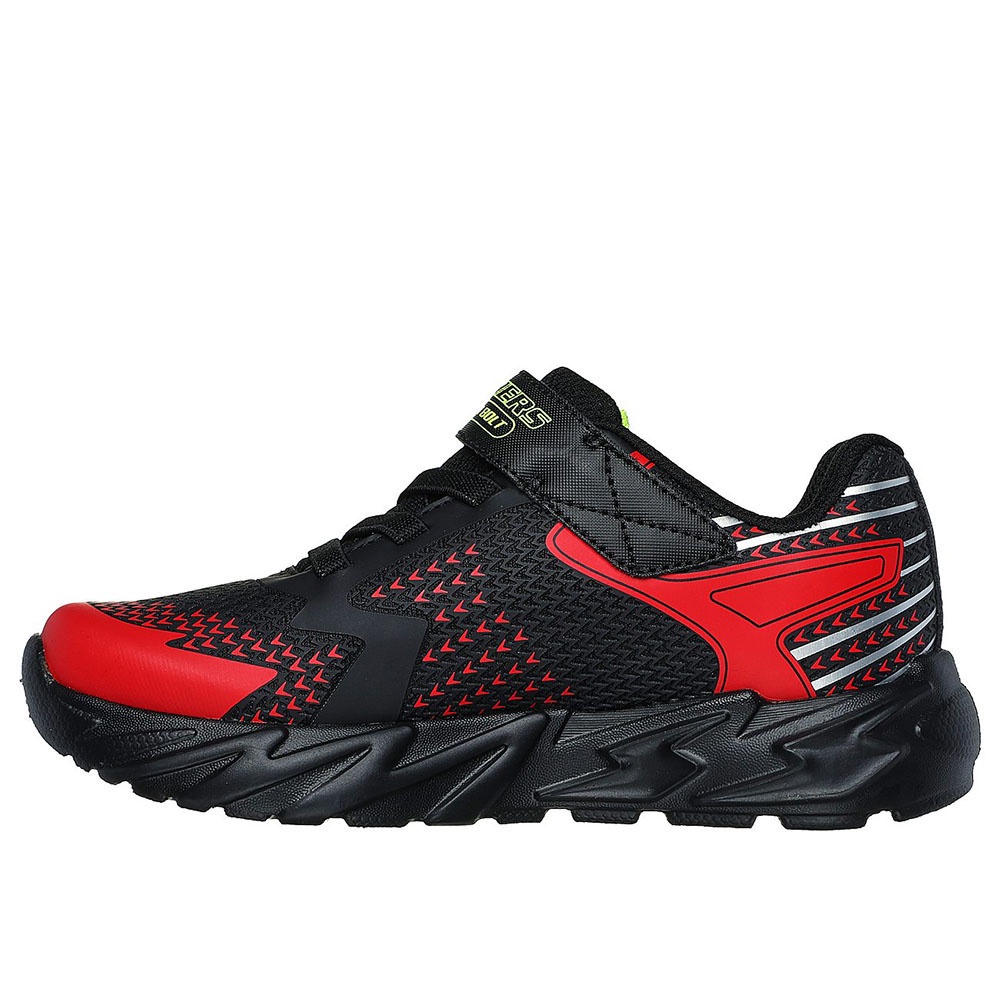 Skechers Bé Trai Giày Thể Thao S-Lights Flex-Glow Bolt - 400138L-BKRD