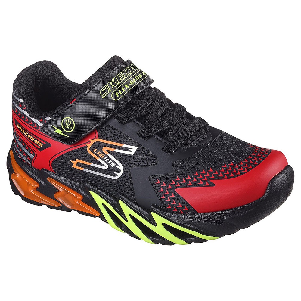 Skechers Bé Trai Giày Thể Thao S-Lights Flex-Glow Bolt - 400138L-BKRD