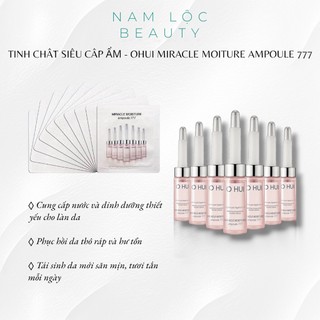 Tinh chất siêu cấp ẩm - ohui miracle moisture ampoule 777 dưỡng trắng và căng bóng da 1ml