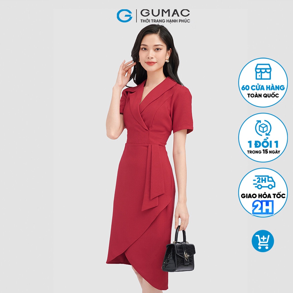 Đầm body tulip thời trang GUMAC DC08099