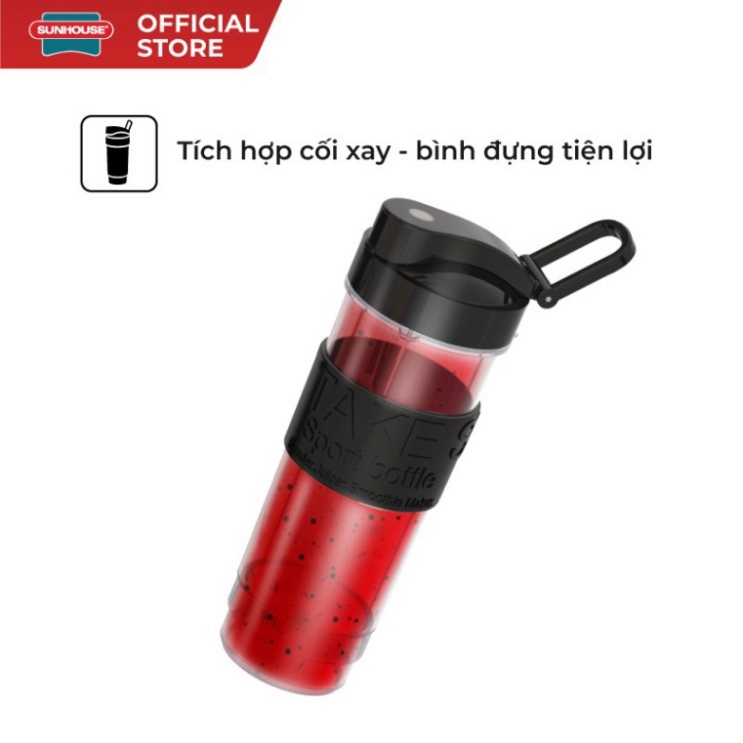 Máy xay sinh tố đa năng Sunhouse SHD5340B | Dung tích 1.2L | Công suất mạnh 500W | Bình xay u.