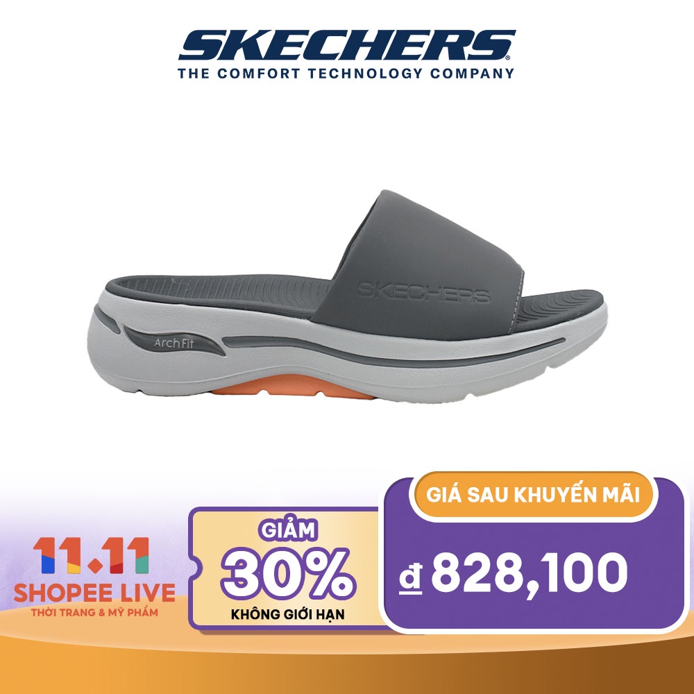 Skechers Nam Dép Quai Ngang Đi Bộ On-The-GO GOwalk Arch Fit Walking - 229061-CCOR