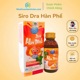 Siro ho bổ phế dra hàn phế lọ 100ml _n-biotech_