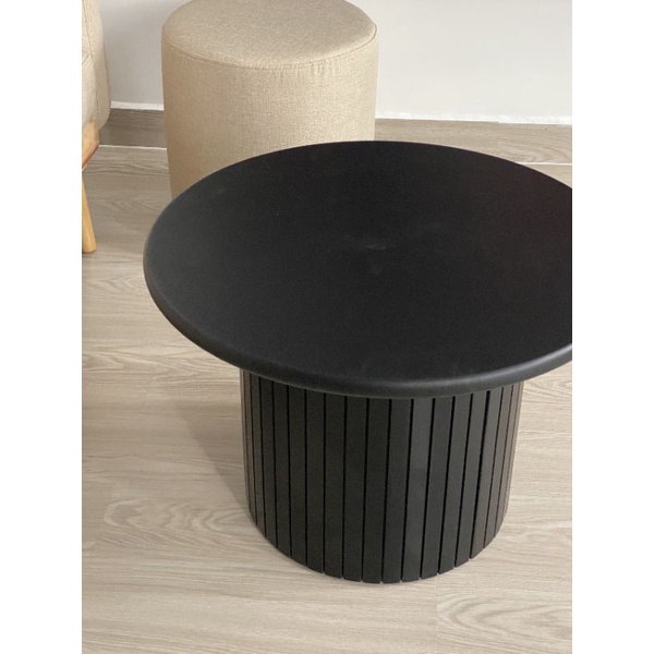 *ảnh thật* bàn sofa tròn chân uốn sơn nhiều màu 80xC40 #xuongnoithat.hcm