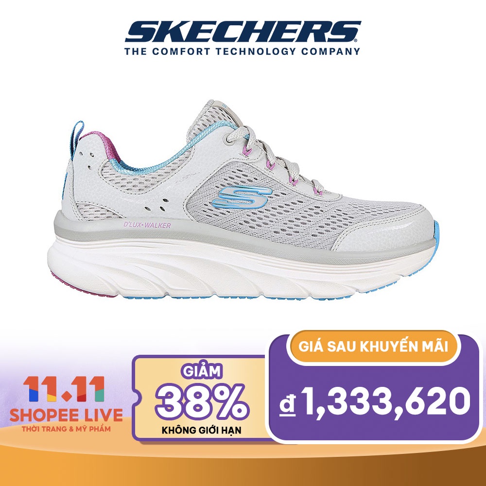 Skechers Nữ Giày Thể Thao Sport D'Lux Walker Air-Cooled Memory Foam - 149023-LGMT