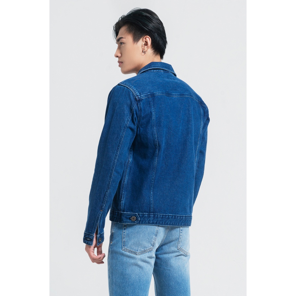 Áo khoác Jeans nam dáng rộng - 121MD4044B1950