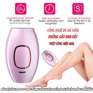 Máy Triệt Lông Toàn Thân Vĩnh Viễn IPL990000 - Máy triệt lông cầm tay mini - Triệt lông toàn thân bằng Laser - BH 1 năm