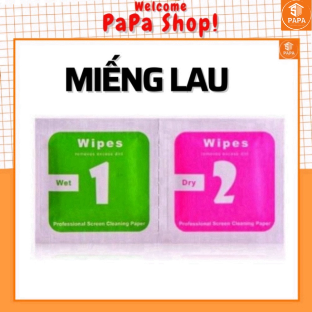 [QUÀ TẶNG KHÁCH VIP] Khăn lau giúp lau sạch màn hình điện thoại [PaPa 2]