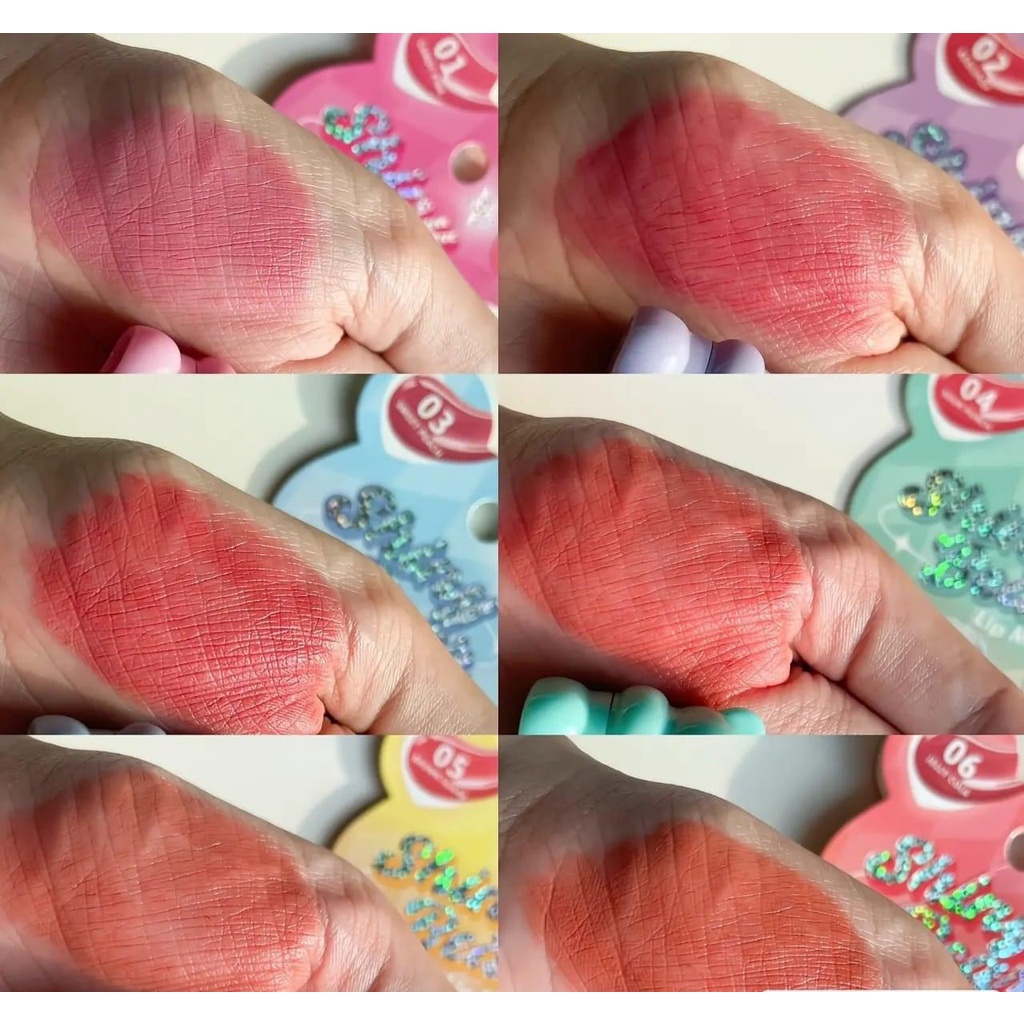 Son Cathy Doll Shiny Bear mini hình gấu siêu dễ thương đủ màu cực xinh