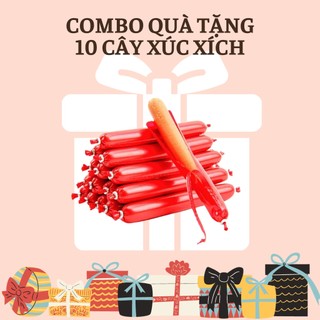 Combo 10 cây xúc xích cho chó mèo