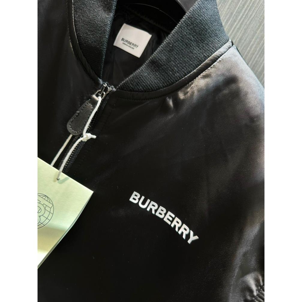 Áo khoác bomber da BBR chữ trắng siêu hot hit_Áo khoác nam 2 lớp cao cấp