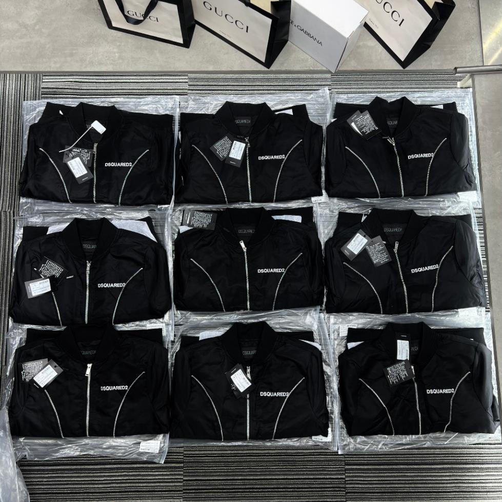 Áo khoác nam DSQ mix khóa siêu hot hit_Áo khoác nam DSQ cao cấp