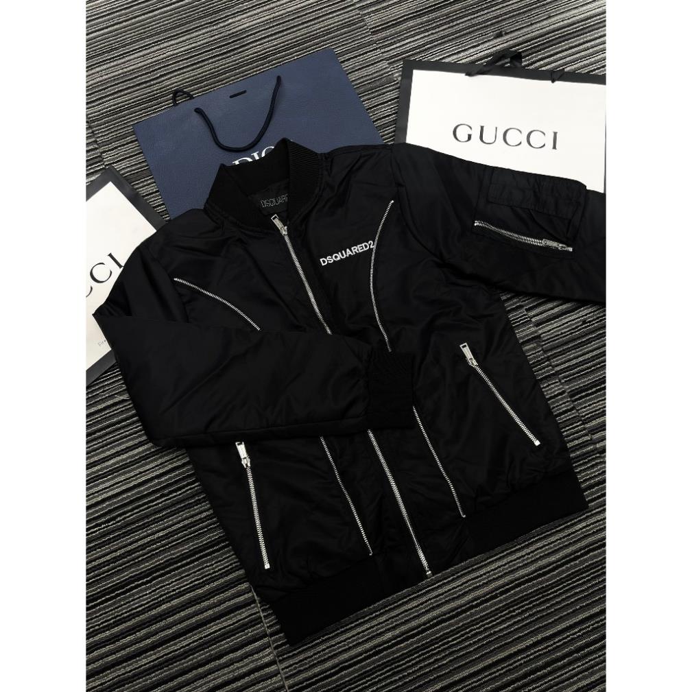 Áo khoác nam DSQ mix khóa siêu hot hit_Áo khoác nam DSQ cao cấp