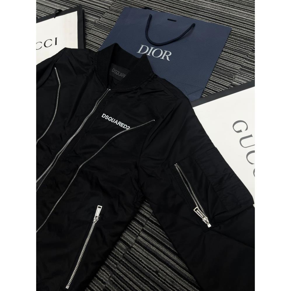 Áo khoác nam DSQ mix khóa siêu hot hit_Áo khoác nam DSQ cao cấp