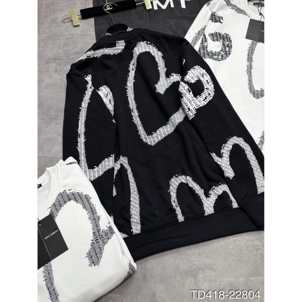 Áo nỉ nam DG hình trái tim siêu đẹp_Áo nỉ nam Dg cao cấp