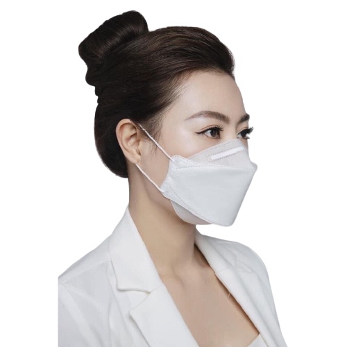 Khẩu trang vải poli dùng cho Áo thun tay lỡ PSYCHO RABBIT RYN.Unisex nam nữ form rộng- Phông cổ tròn Oversize màu TRẮNG