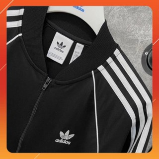  Áo Khoác Adidas Dày Dặn Chống Gió Chất Nỉ Co Giãn Tốt - Áo Bomber 3 Sọc Nam Nữ Thể Thao Giá Rẻ rr 