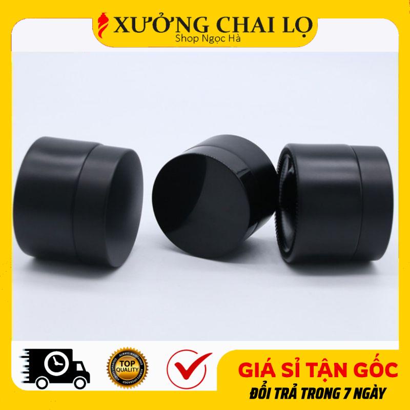 Hũ Hộp Chiết Mĩ Phẩm  Thủy Tinh Nâu, Đen Nhám ❤ Siêu Rẻ ❤ Hủ Đựng Kem Face, Kem Dưỡng, Chiết Mĩ Phẩm Du Lịch