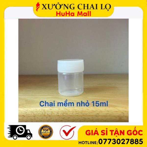 Hũ Hộp Nhựa Mềm 10ml,15ml,30ml Chiết Dung Dịch , Phụ Kiện Du Lịch