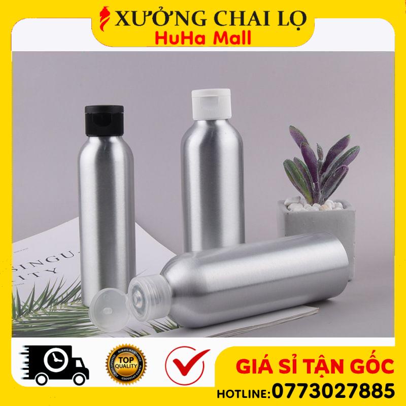 Chai Nhôm Nắp Bật Chiết Mỹ Phẩm