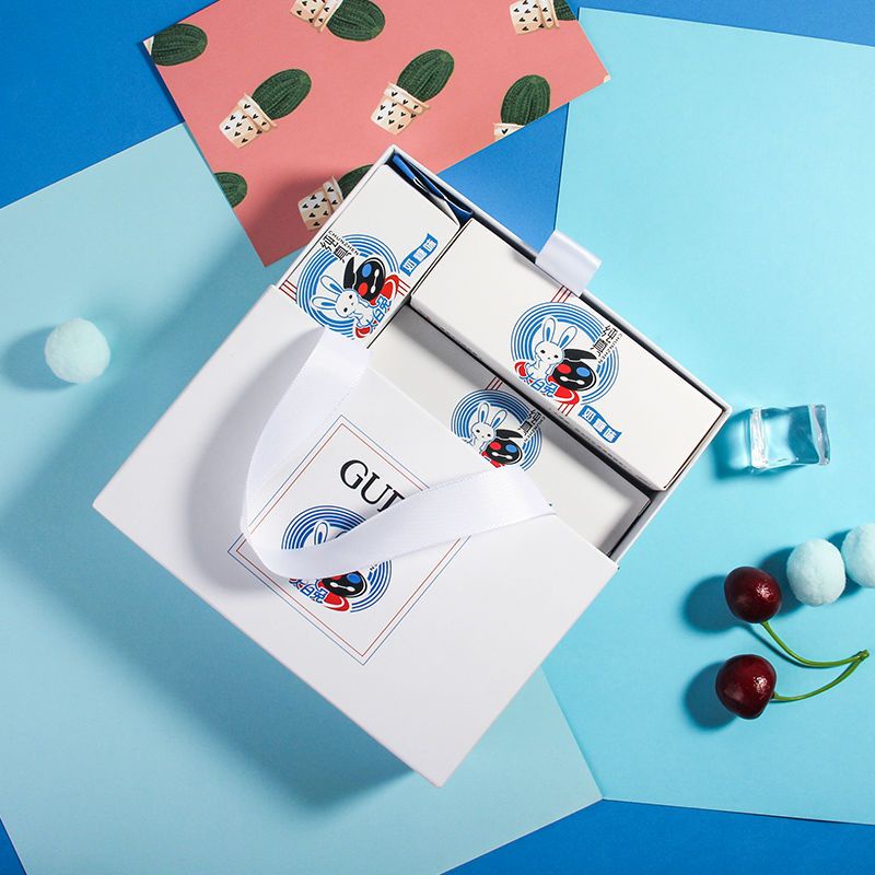 Nước Hoa / Son kem Hình Thỏ Trắng / Sữa Hương Thơm Nhẹ Nhàng Cho Nữ Sinh