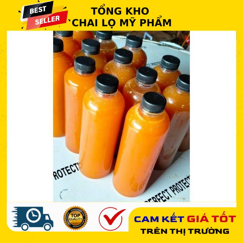 Chai Lọ Nhựa Đựng Trà Sữa, Nước Ép Nhựa Pet Tròn Nắp Vặn , Chai Lọ Đựng Trà Sữa