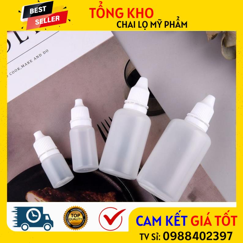Vỏ Chai Lọ Chai Lọ Nhựa Nhỏ Mắt 5ml,10ml,20ml,30ml,50ml Granty Chiết Dung Dịch, Mỹ Phẩm .
