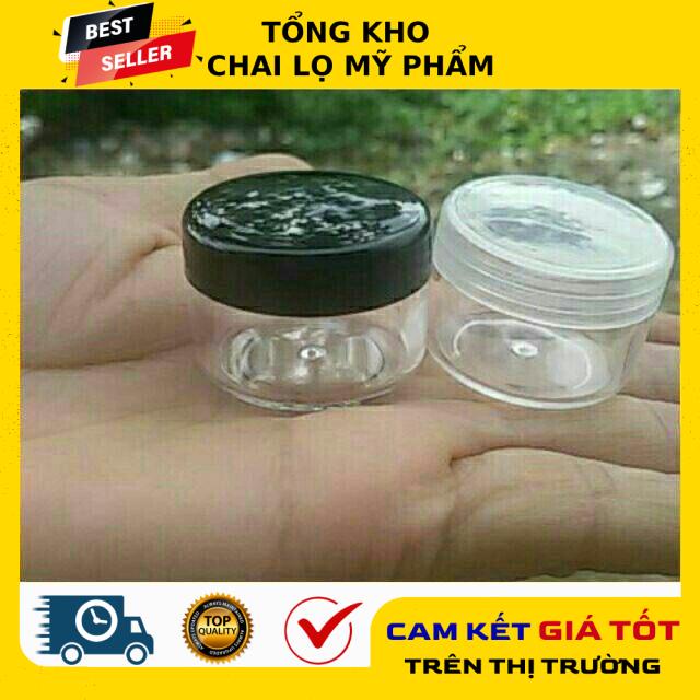 Hủ Hộp Đựng Kem ❤ Top Bán Chạy ❤ Hũ Hộp Nhựa Tròn 3g,5g,10g,20g,30g,50g,100g Chiết Kem , Chai Lọ Chiết Mỹ Phẩm .
