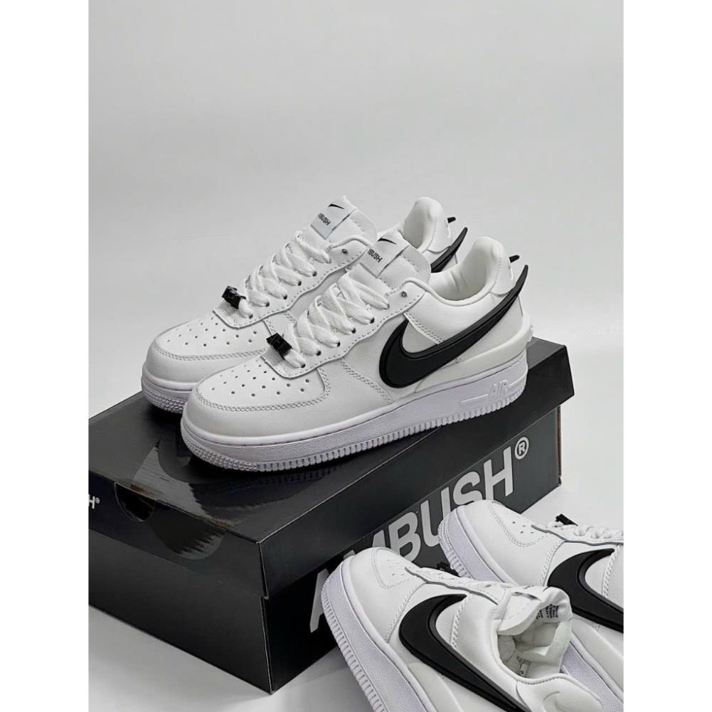 Giày _Nike Air Force 1  AMBUSH Low Phantom   , giày Af1 AMBUSH full trắng bản S.Cấp trung full phụ kiện