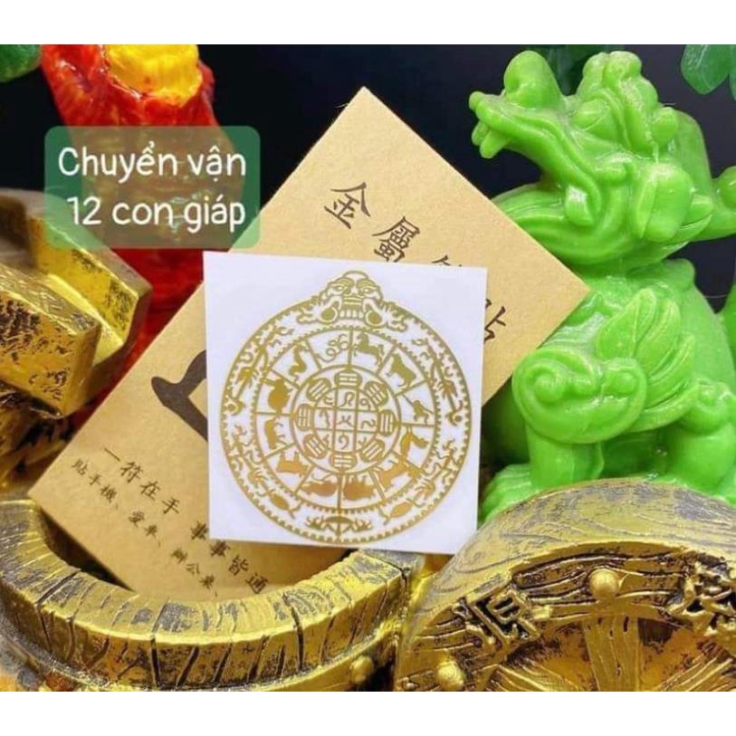 Miếng dán linh phù điện thoại đem lại may mắn cho chủ nhân