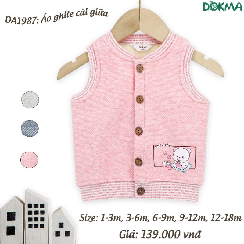 Áo gile lót lông DA1987